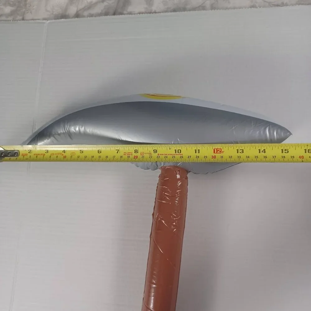 Pick Axe Inflatable Party Favor -Set Of 12 NEW -31 Inches Long *SHIPS DEFLATED*